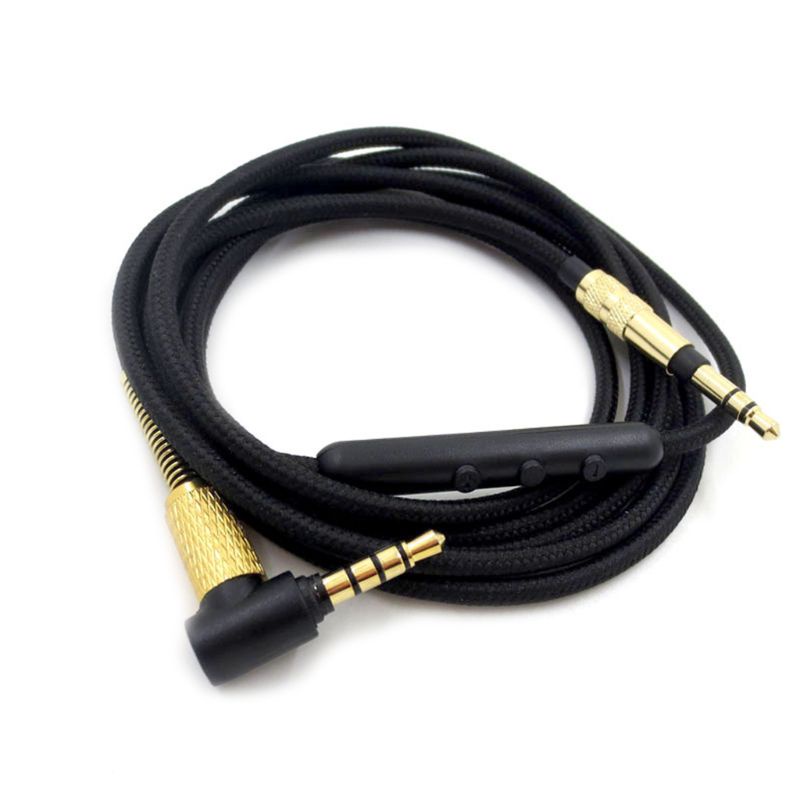 Bt Kabel Cord Kawat Dengan Mikrofon Kontrol Volume Pengganti Hesh