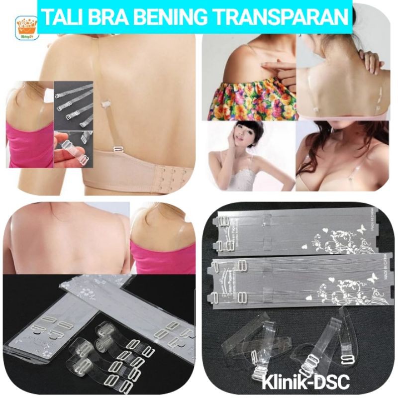 TALI BRA BH BENING TRANSPARAN INVISIBLE TIDAK TERLIHAT