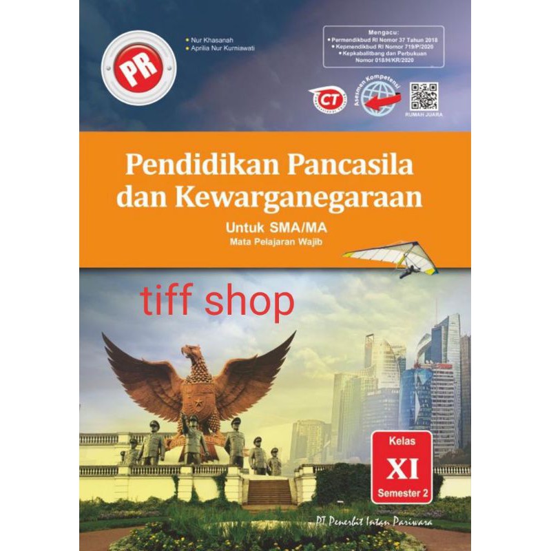 Buku Pr Lks Ppkn Kelas Xi Semester 2 K13 Revisi Intan Pariwara Cetakan 2020 Shopee Indonesia