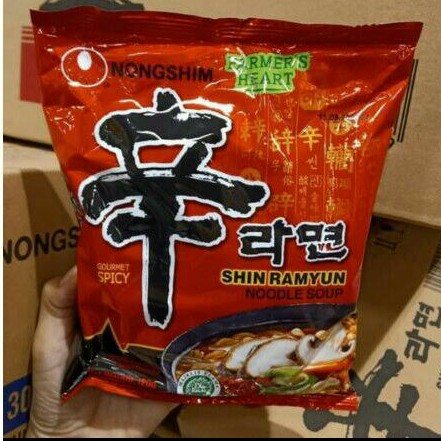 

nongshim shin ramyun noodle soup 120gr