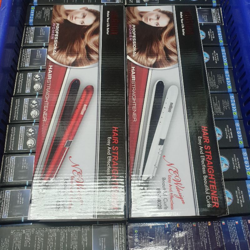 Alat Catok Rambut Bagus Br 1402b  Hair straightener rebonding smooting lurus Curly Keriting Blow