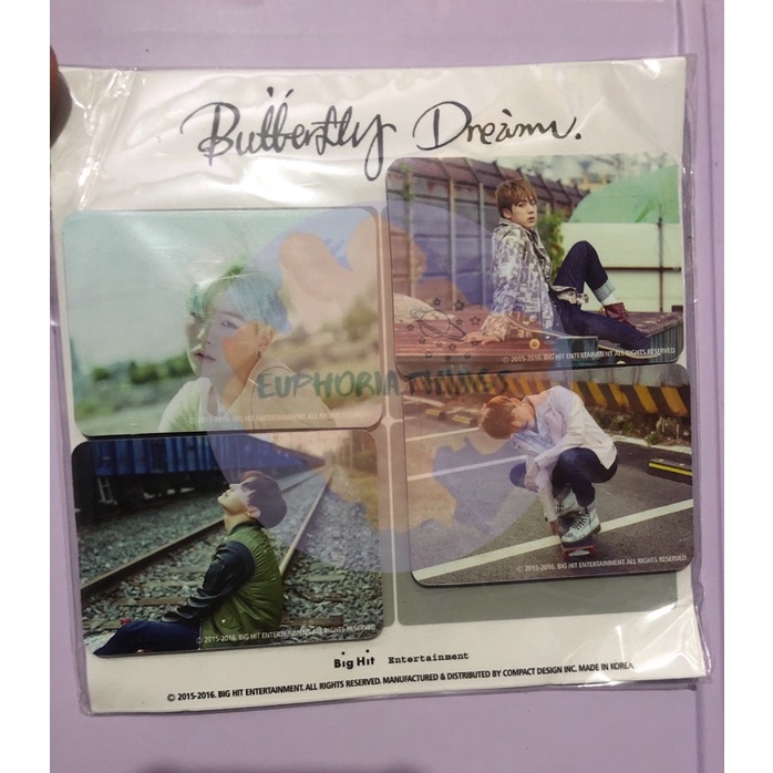 Magnet Butterfly Dream BTS