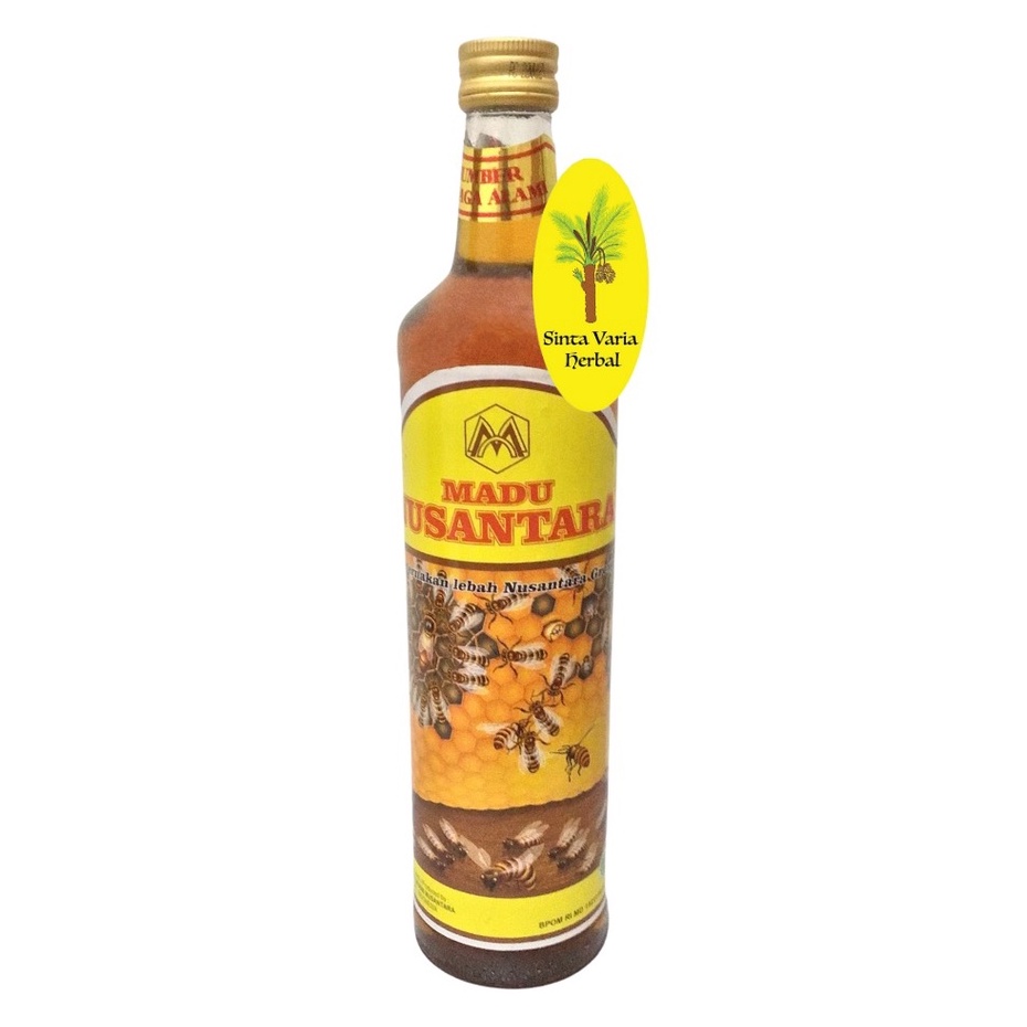 

Madu Nusantara Royal Jelly dan Bee Pollen 650ml&madu randu 650 ml