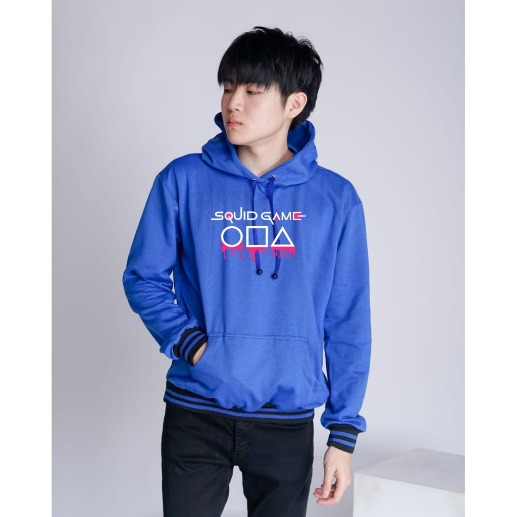 BISA COD / ALIPIO781 - FRONTMAN SQUIDGAME /  netflix / korea / new hot list / game / hoodie pria / kekinian