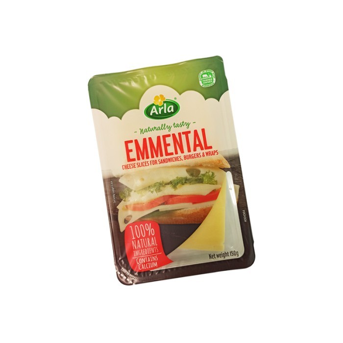 

Arla Cheese Emmental 150 Gr- Keju Arla