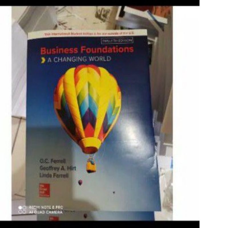 

business foundations 12th 12e 12 twelfth edition O.C ferrel