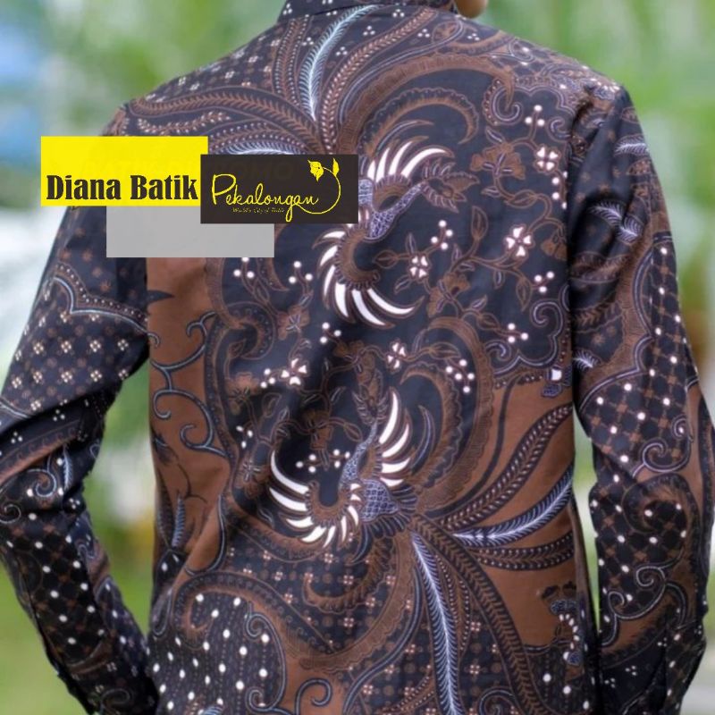 TERBARU Baju Batik Pria Gus Azmi Syubbanul Muslimin Hadroh Azzahir Santri muslim, Modern Lengan Panjang