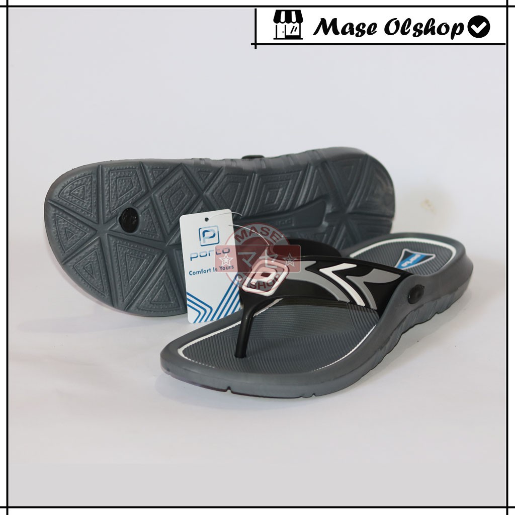 Sandal Jepit Karet Pria Porto 1031M Jumbo