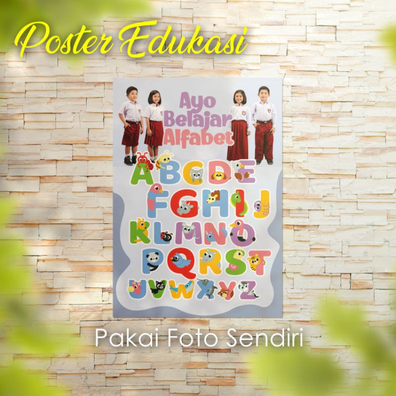 

Poster Edukasi Custom Pakai Foto Sendiri