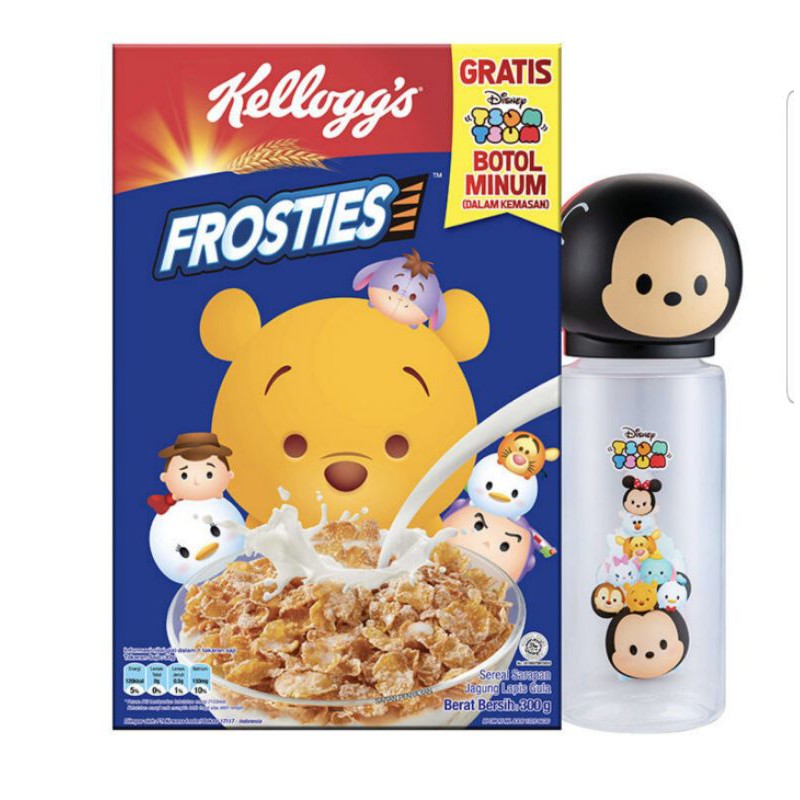 Kelloggs Frosties MINNIE, DONALD, MICKEY tsum tsum spesial edition 275gr