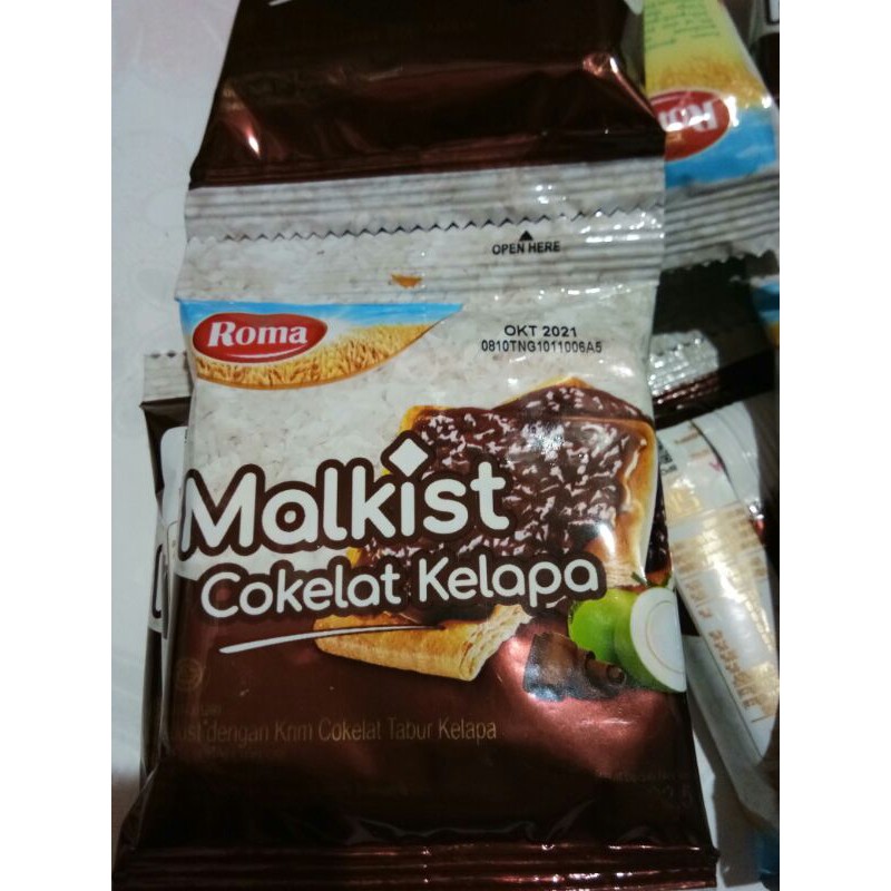 

Malkist Cokelat Kelapa (isi 10)