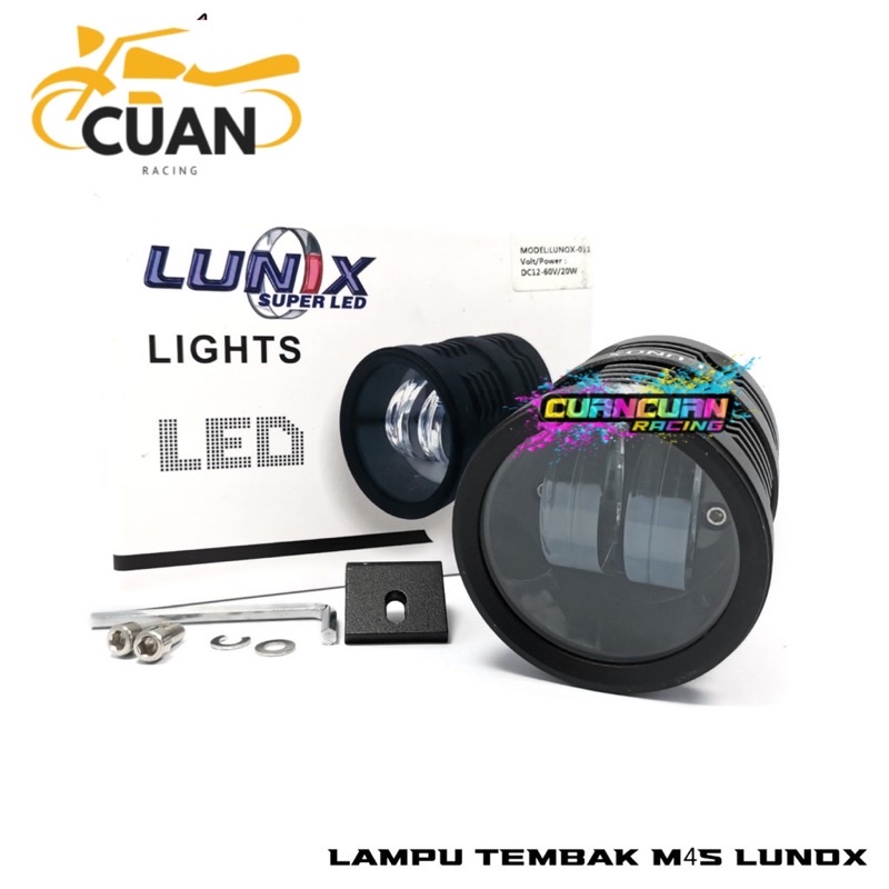 Lampu Tembak LED M4S Lunox 11 Wide Cut Off