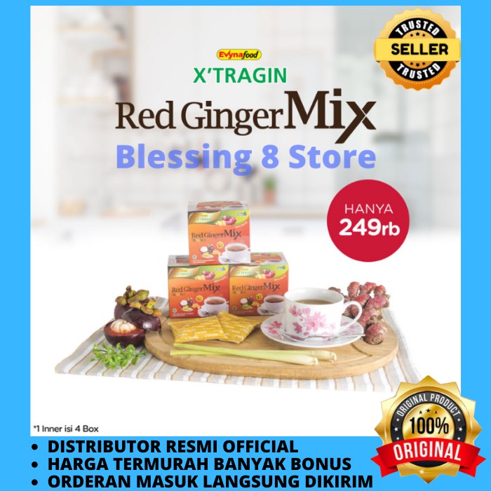 

Xtragin Red Ginger Mix Minuman Kesehatan Untuk Daya Tahan Tubuh