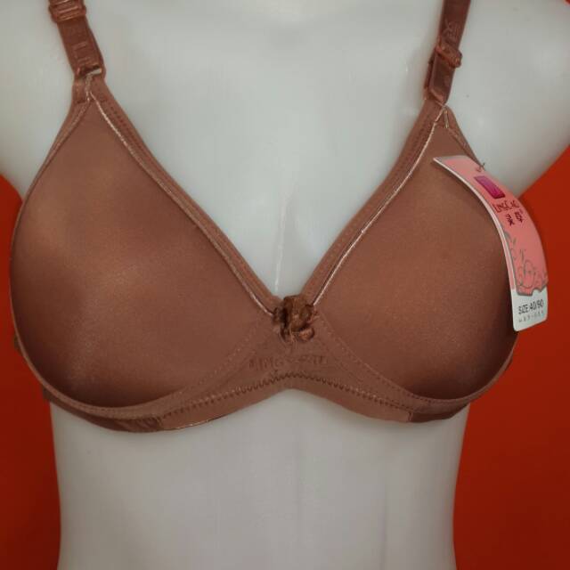 Bh busa tanpa kawat impor/merk lingcao/cantel 2/ukuran 34 s/d 40 cupA