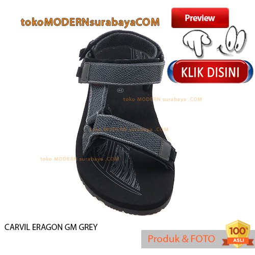 CARVIL ERAGON GM GREY sandal pria sandal gunung outdoor