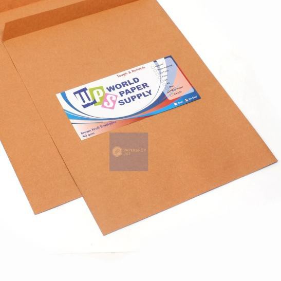 

✴ KHUSUS GOSEND!! Amplop Coklat Ukuran Super Map WPS ( 29 x 39,5 cm ) ➬