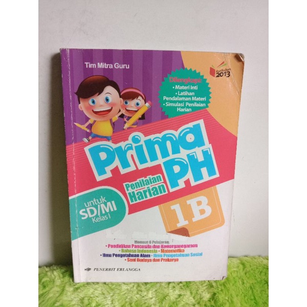 PRIMA PH PENILAIAN HARIAN UNTUK SD MI KELAS 1B