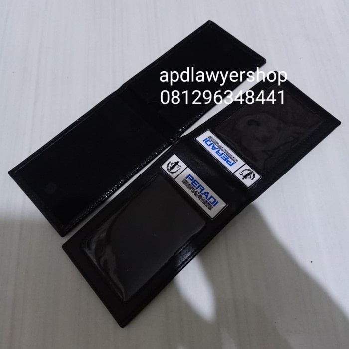 

Trendi Name Tag Id Card Tempat Kartu Peradi Advokat Pengacara Kulit Hitam Dof Hot Sale