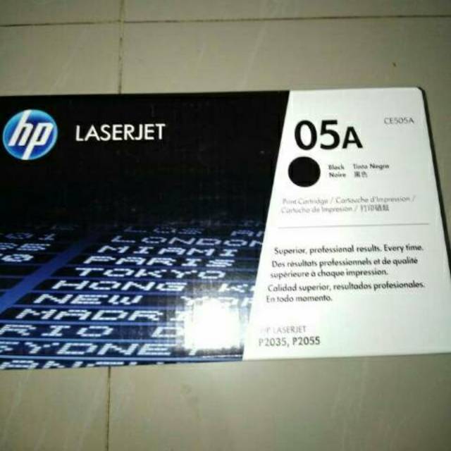 Toner HP LaserJet 05A (CE505A)