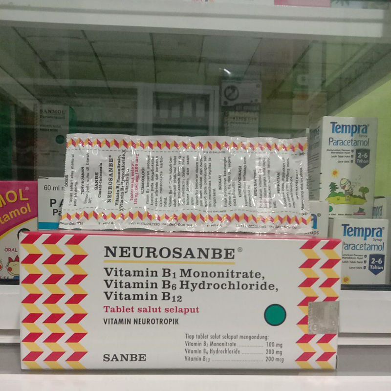 Jual Neurosanbe strip isi 10 tablet Indonesia|Shopee Indonesia