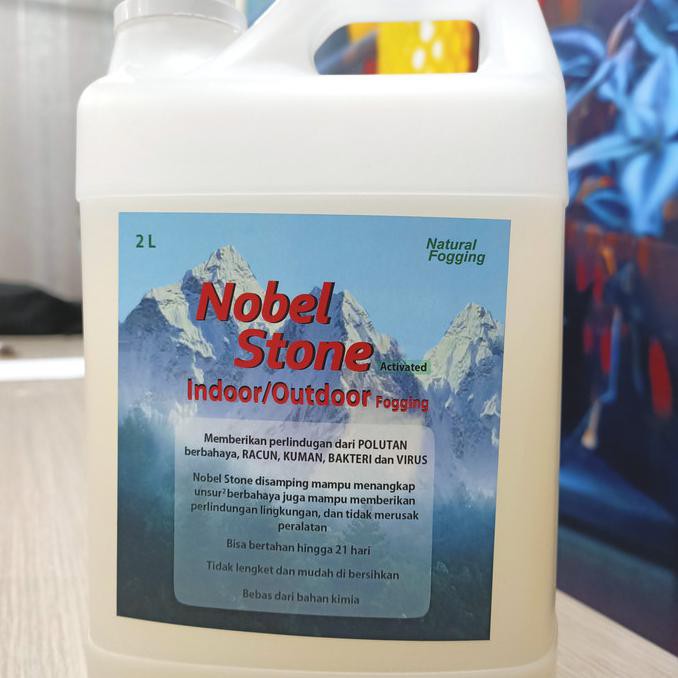 Siap Kirim | Nobel Stone Fogging Untuk Outdoor Dan Indoor Aman