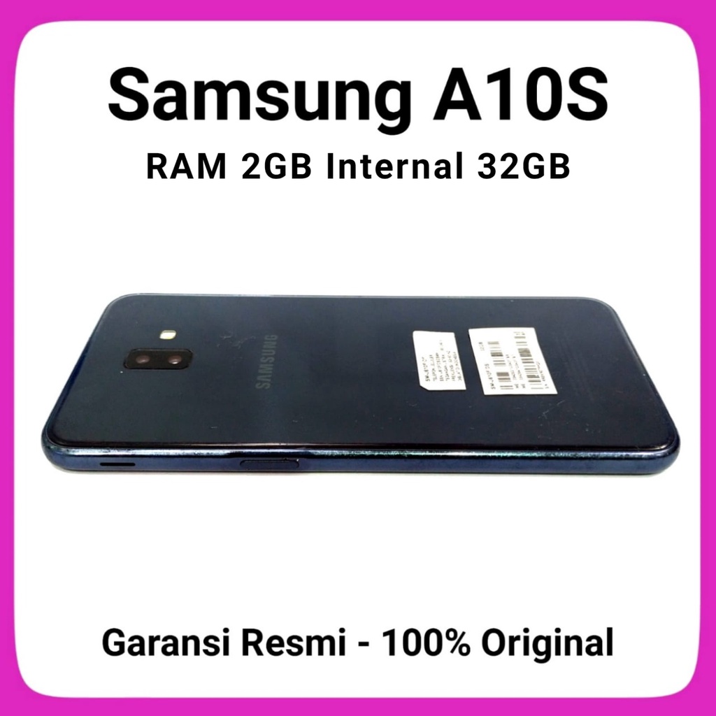 Jual Samsung Galaxy A10S 2/32 Garansi Resmi SEIN Original Bekas