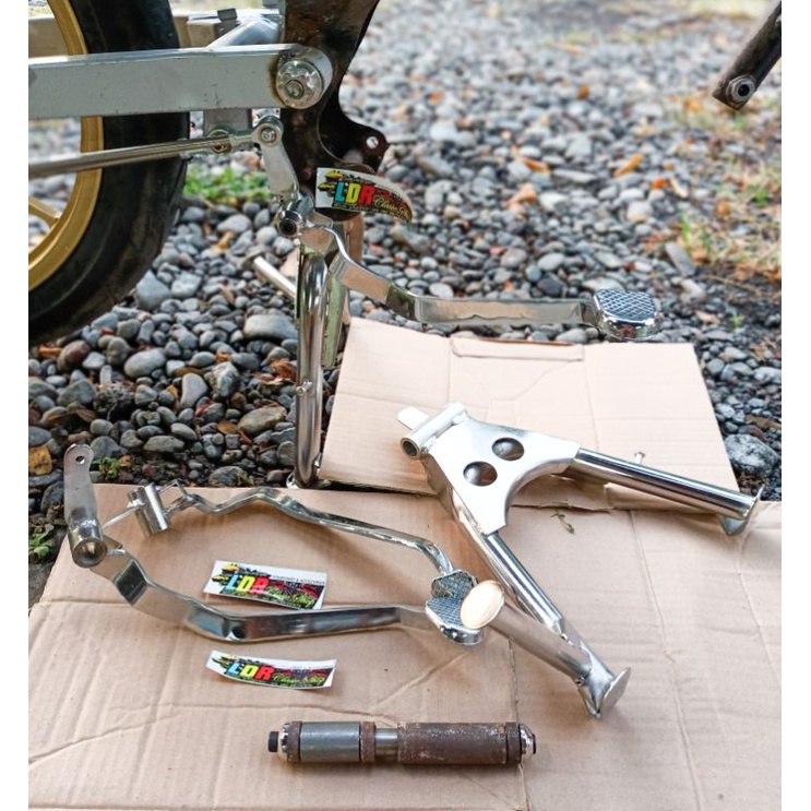 Standart Tengah Scorpio  Set Full Pedal Blizt model Ori set As Repairkit Honda GL MP Tiger CB