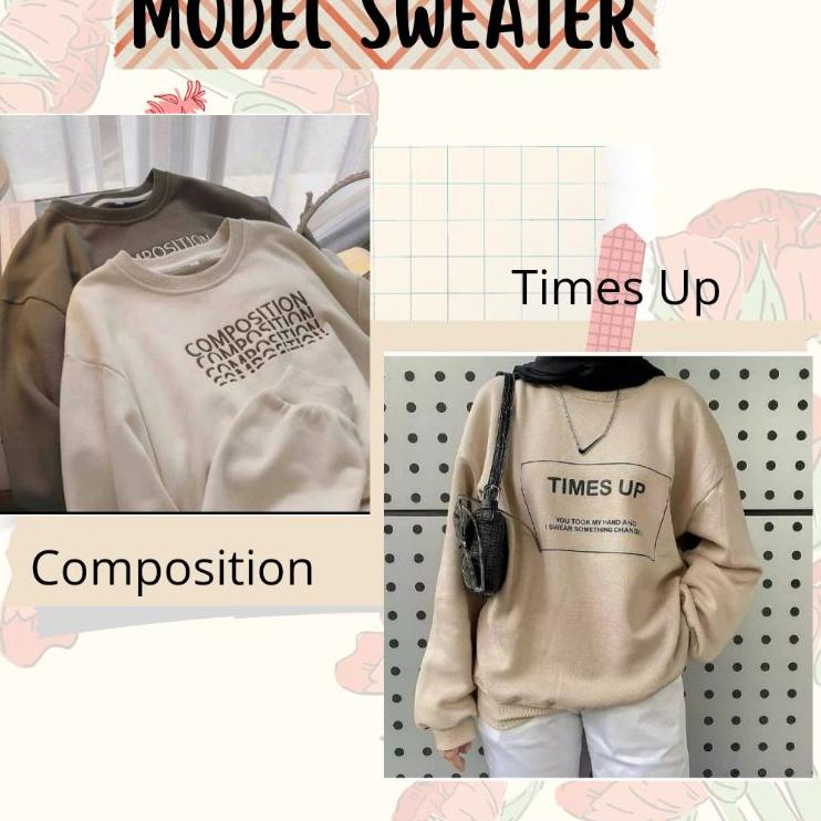 (LANGSUNG KIRIM) KADO CEWEK MURAH / GIFT BOX SWEATER  CREWNECK/ Kado Ulang Tahun Cewek / Hampers Cew