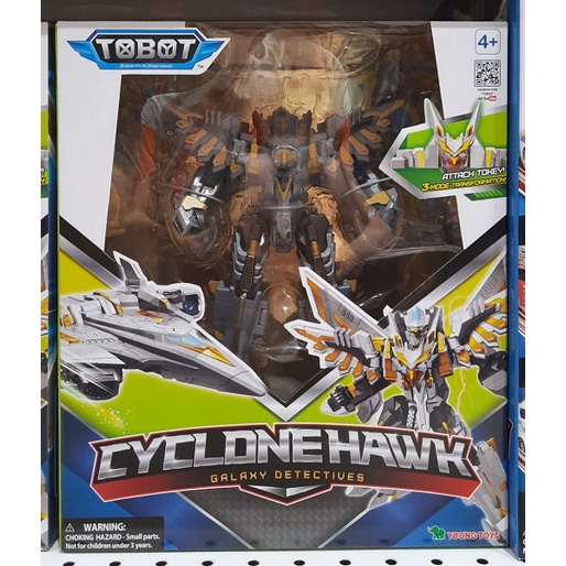 Sale Mainan: Tobot Cyclone Hawk Galaxy Detectives Original Young Toys