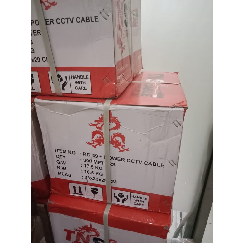 KABEL CCTV TNS RG59 + POWER PREMIUM CABLE 300M