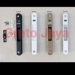 ( RA 6 Dekson ) Kunci Sliding Sleding Geser Handle Handel Gagang Pegangan Pintu Tanam RA6 Aluminium 