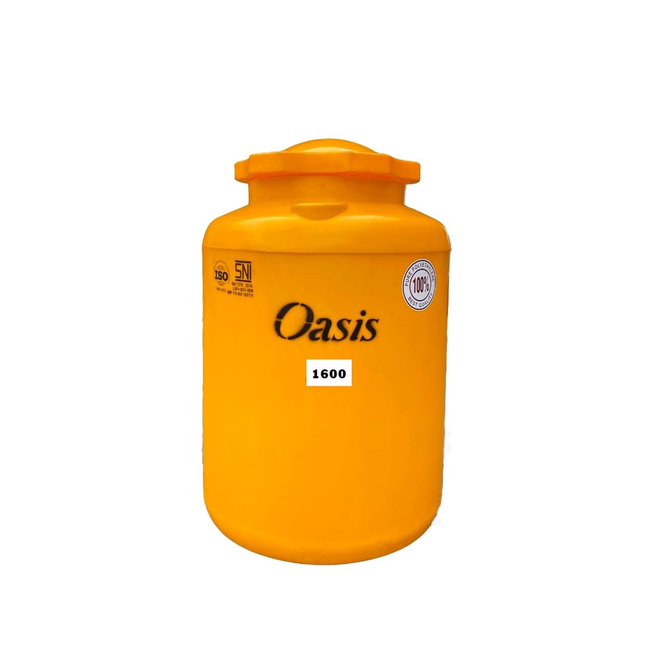 Tangki / Toren / Tandon Air Plastik merk Oasis (1600L)