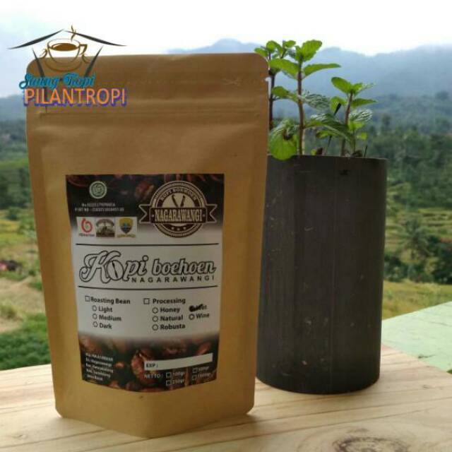 

Kopi Asli Buhun Wet proces 100 gram-Boehoen Nagarawangi Rancakalong Sumedang Arabica JAVA PREANGER COFFEE