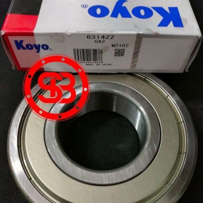 Bearing 6314 ZZ / 6314 ZZ C3 KOYO JAPAN ORIGINAL
