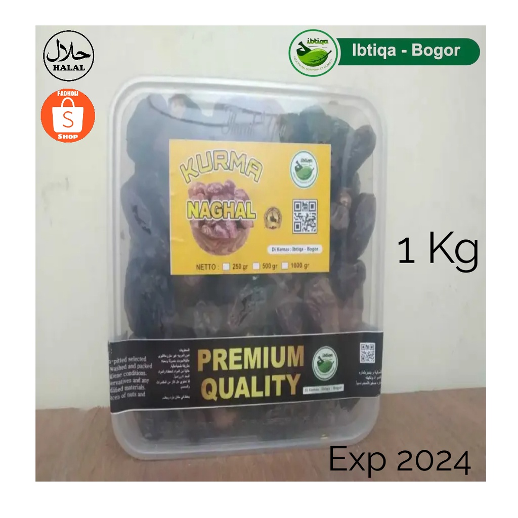 

Kurma Naghal 1 Kg / Grosir Kurma Murah / Dates / Oleh Oleh Haji dan Umroh Dijamin 100% Original