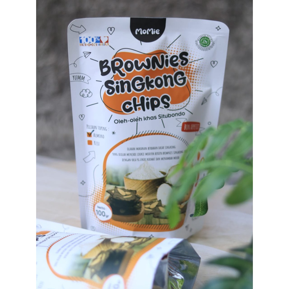 

BROWNIES Singkong Chips / khas oleh - oleh sitobondo