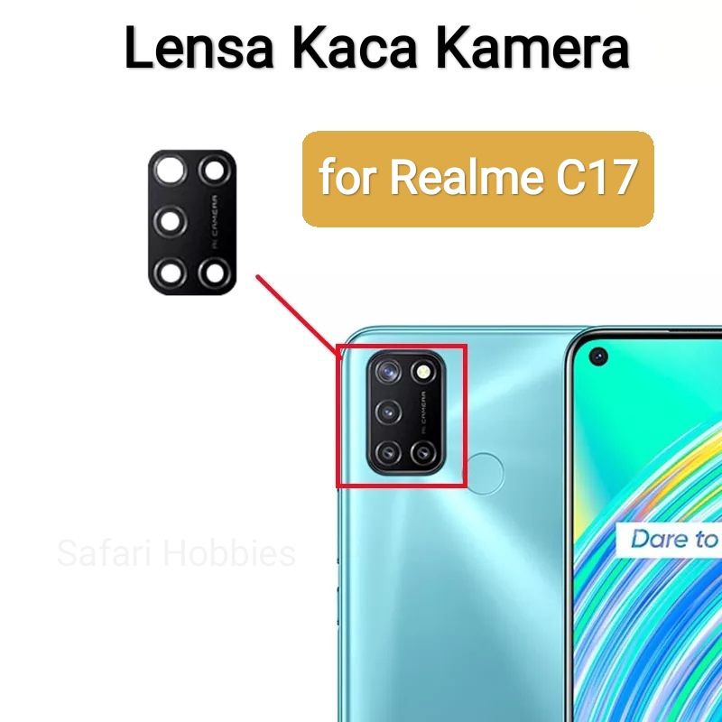 Lensa Kaca Kamera Realme C17