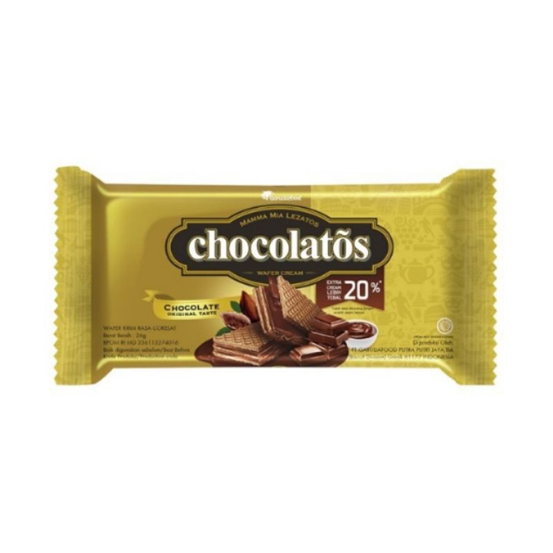 

Chocolatos Wafer Cream 40gr