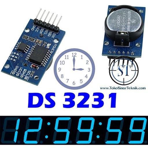 Kit DS3231 RTC Real Time Clock DS-3231 BB-38