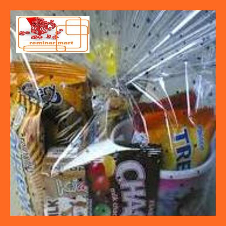 

474Srem Plastik Parcel Bening Berwarna & Bermotif Uk 32 X 50 Cm Bentuk Kantong Repjd80E