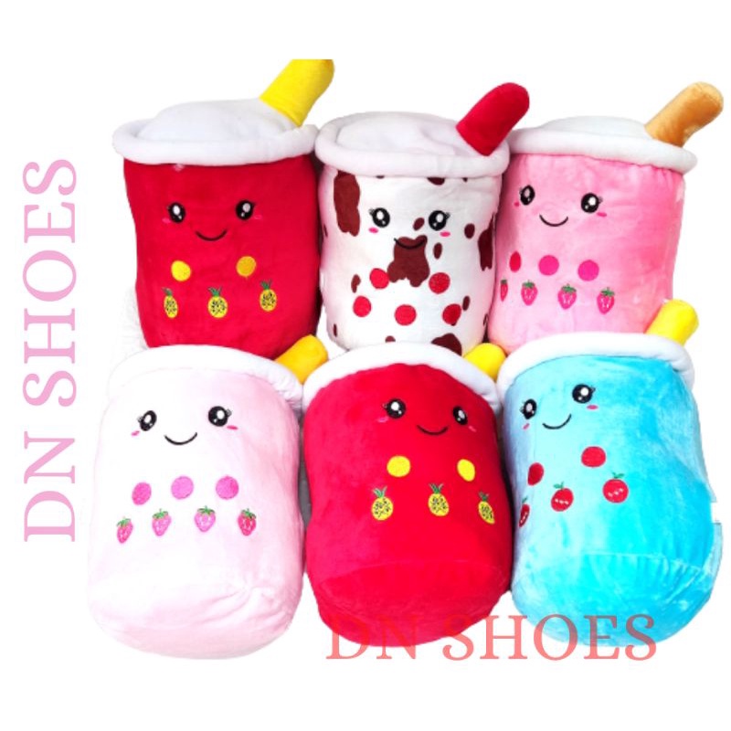 Boneka anak perempuan Boneka Boba anak boneka Boba milk tea strawberry