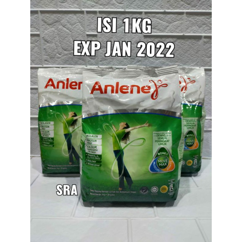 susu Anlene 1 kg dewasa untuk semua umur