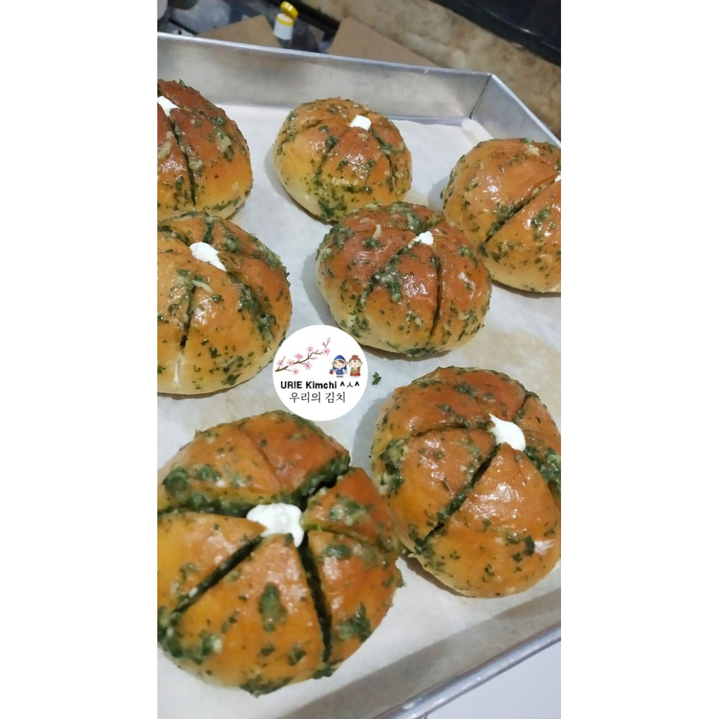 

KOREAN Garlic Cheese Bread Promo Hemat 3 Homemade by Urie Kimchi