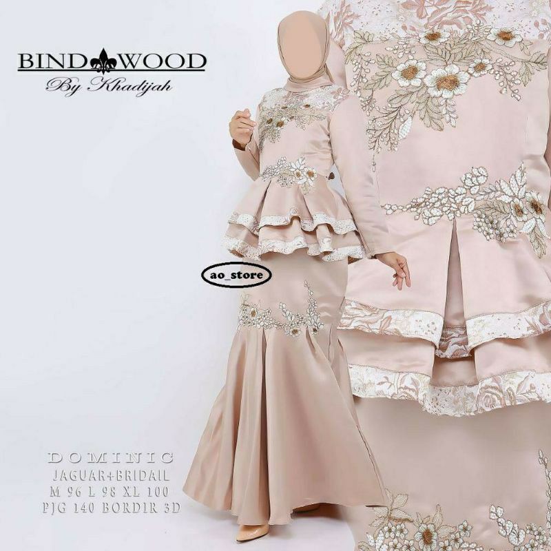 PRELOVED DRESS KHADIJAH BIN DAWOOD