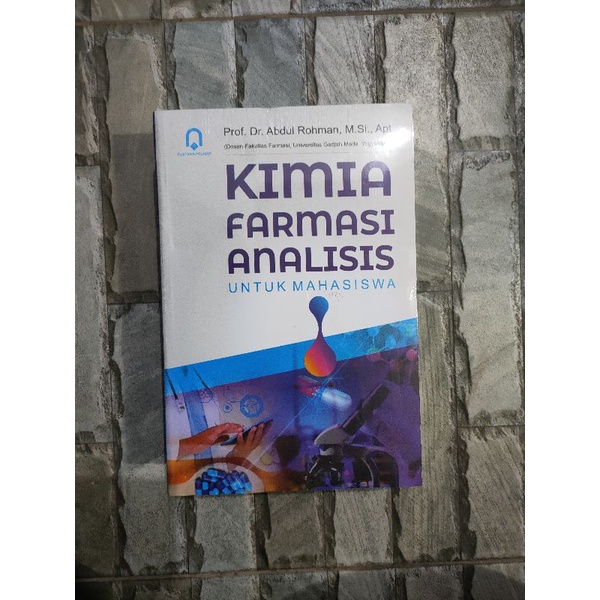 kimia farmasi analisis untuk mahasiswa