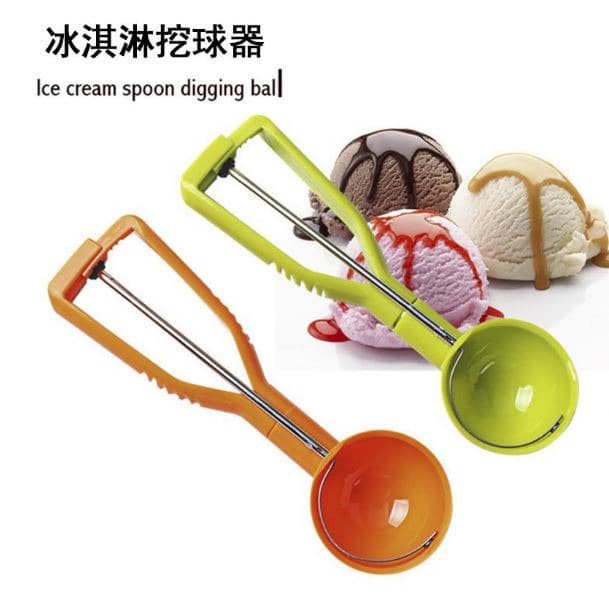 Sendok Es Krim Ice Cream Spoon Plastik Ice Cream Scoop