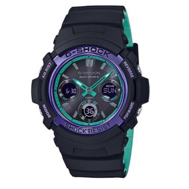 Jam Tangan Pria Casio G-Shock AWG-M100SBL-1ADR Original