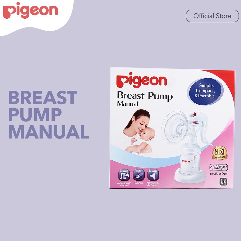 PIGEON Breast Pump Manual | Pompa ASI Manual