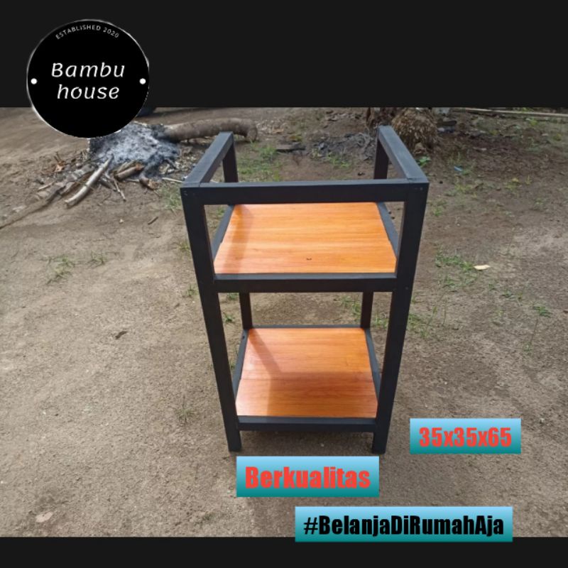 meja Rak Dispenser Air Galon | Rak Magiccom kayu | Rak kayu 2 tingkat | Rak Kayu Serbaguna | Rak Dap