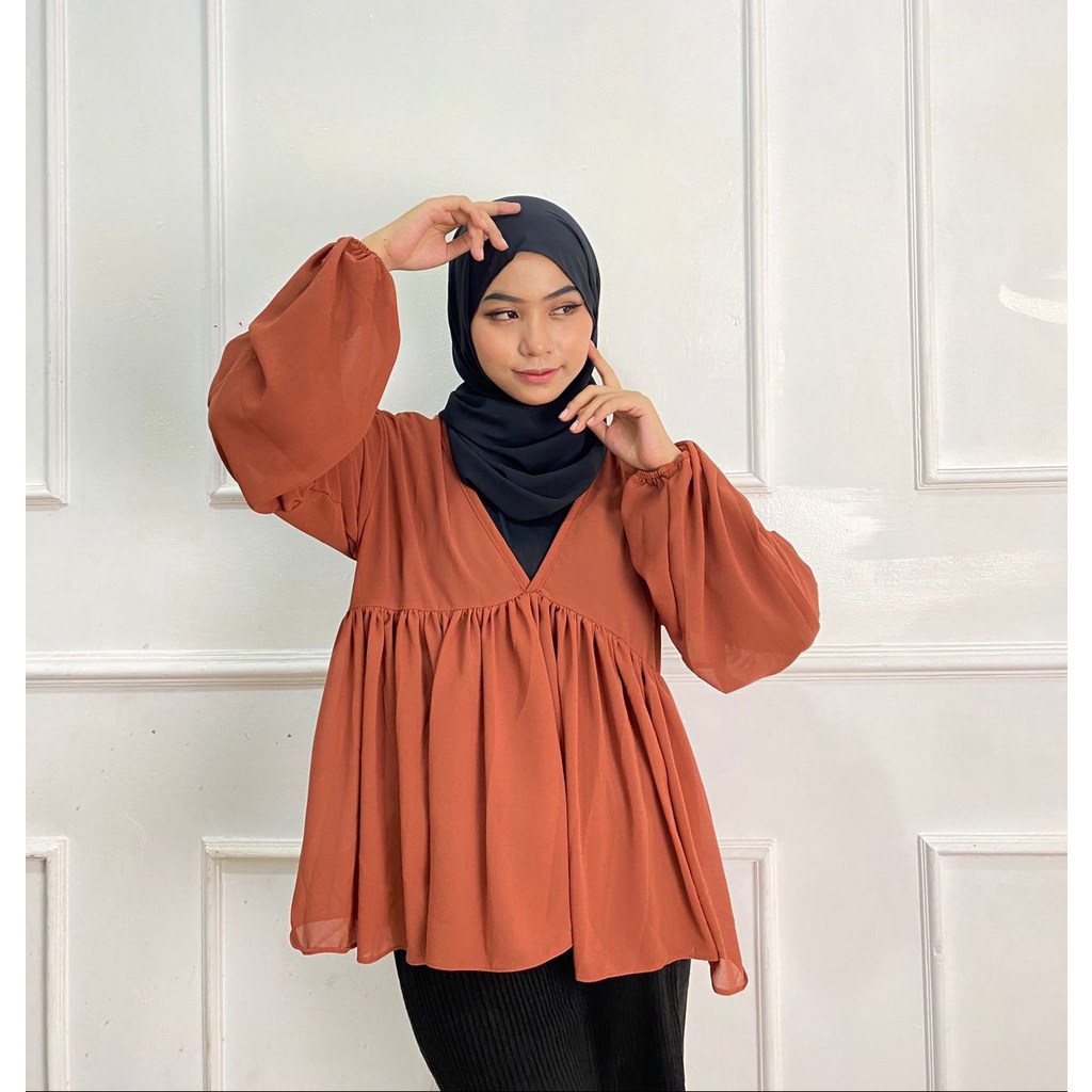 [Free Bross] Dealova Blouse Ceruty premium/ Blouse Ceruty Hits Lola Alyna Blouse DEALOVA BLOUSE CERUTY BABYDOL grosir_solo || NAVA BLOUSE CERUTY || INZA DEALOVA BLOUSE ORI CERUTI OUTHER BABYDOLLL GOOD QUALITY FASHION GROSIR WANITA HITS SELEBGRAM